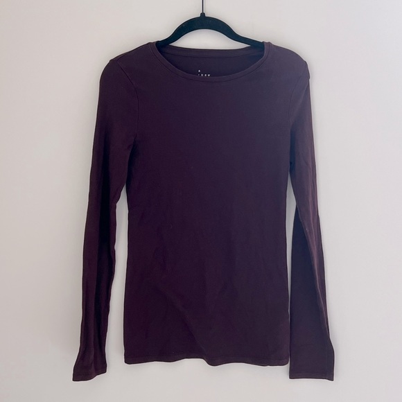 A New Day burgundy long sleeve shirt XS